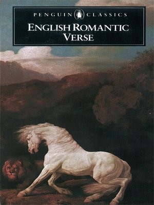 cover image of English Romantic Verse